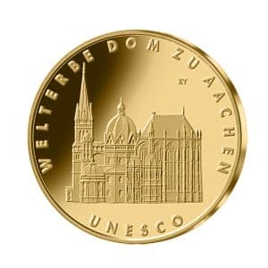 100€ Goldmünze 2012 Aachen