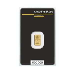 1 Gramm Goldbarren