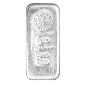 1 Kilogramm Silberbarren