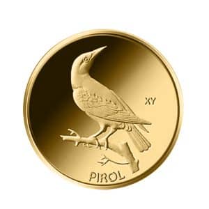20€ Goldmünze 2017 Pirol / Heimische Vögel