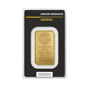 20 Gramm Goldbarren