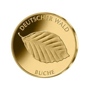 20€ Goldmünze 2011 Buche / Deutscher Wald