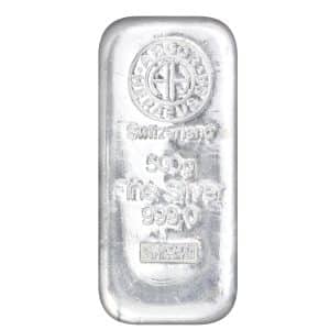 500 Gramm Silberbarren